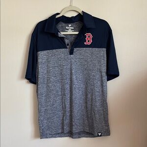 FANATICS: Boston Red Sox Men's Heathered Navy Polo Shirt